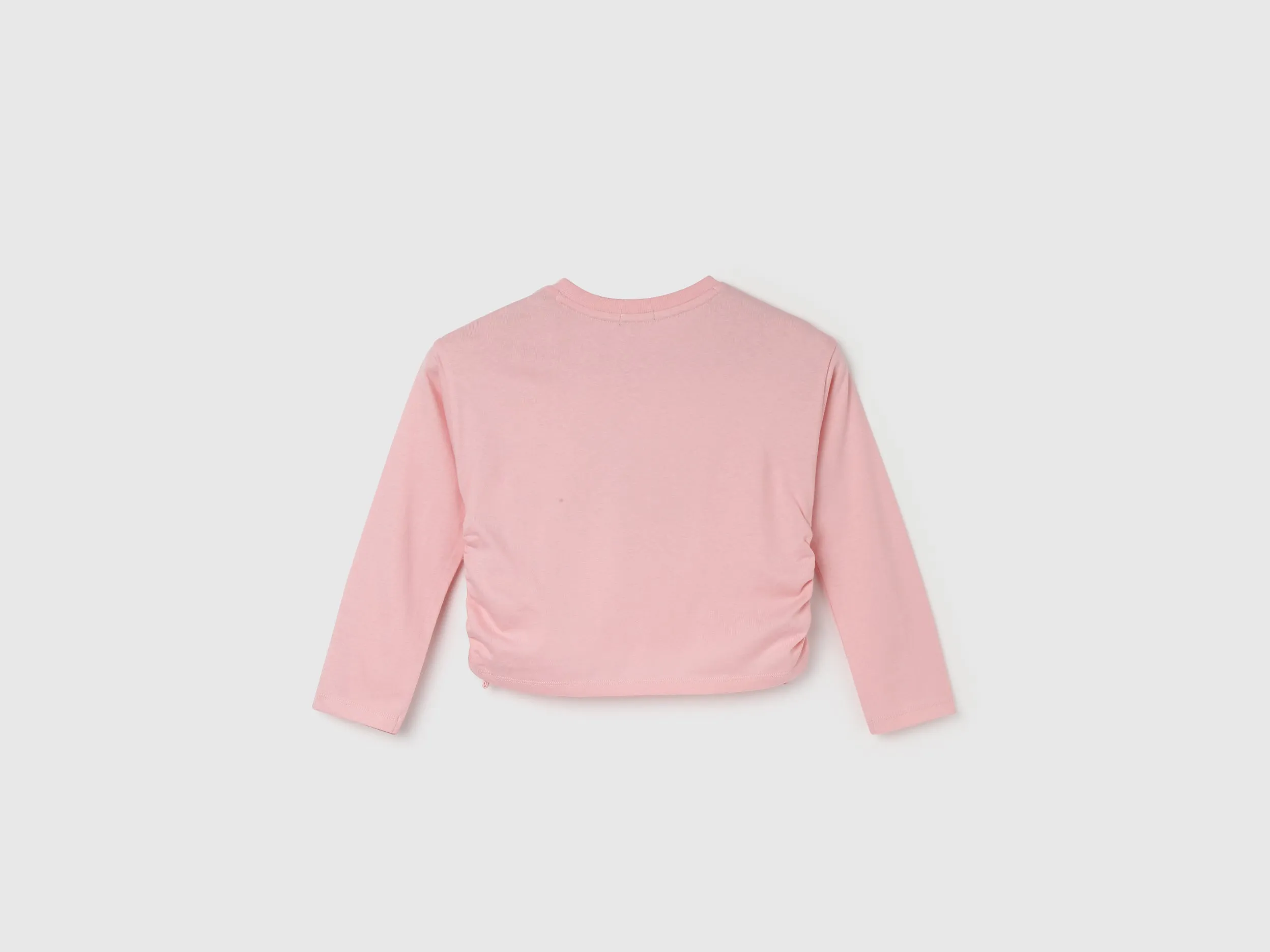 Girl's Regular Fit Round Neck Printed Tops