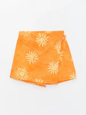 Girls Short Skirt with Elastic Waist