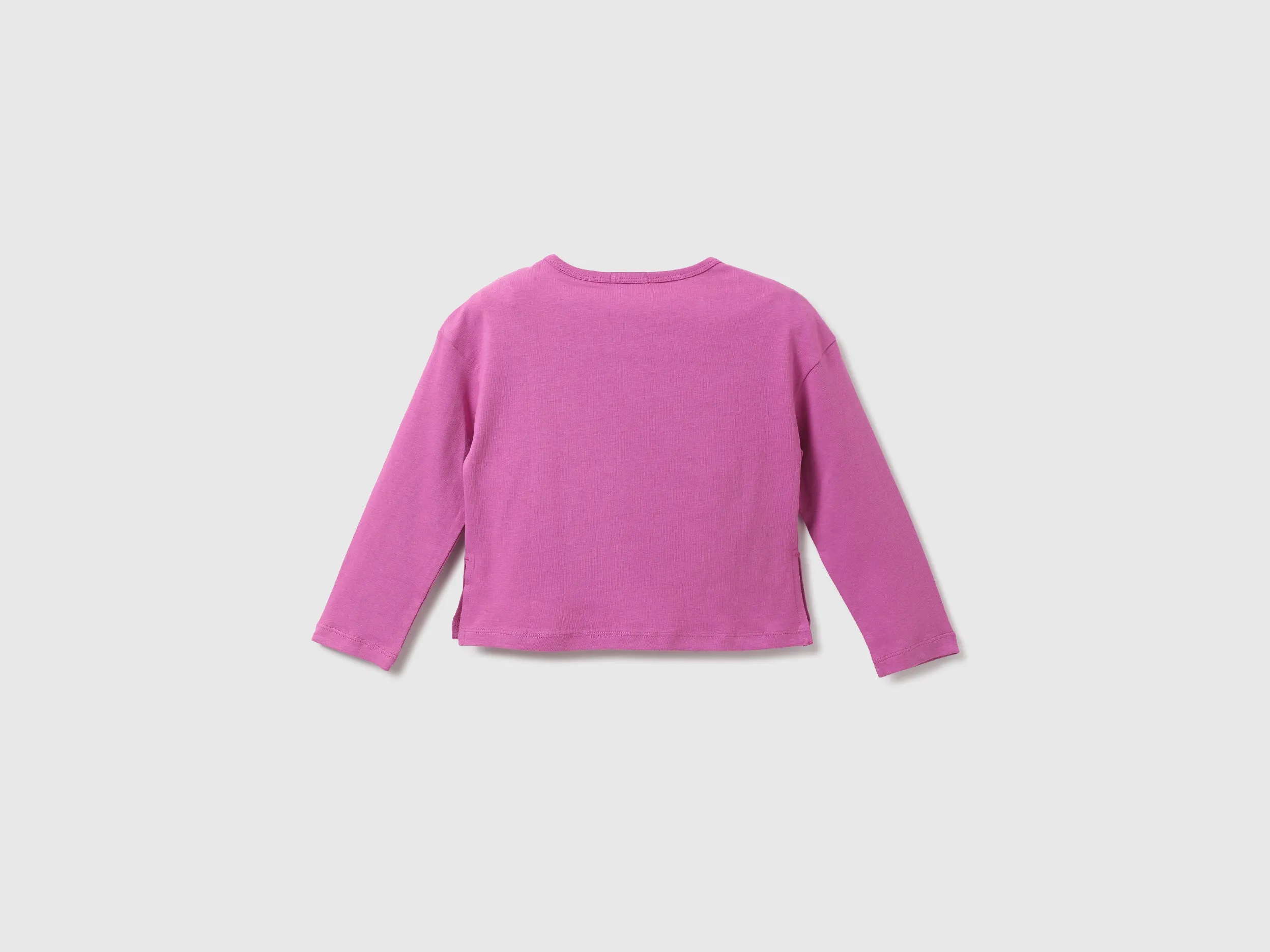 Girls Typography Round Neck T-Shirt