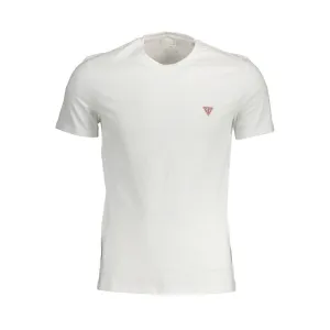 Guess Jeans White Cotton Mens TShirt