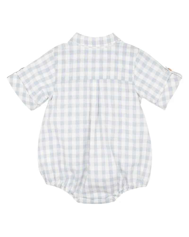 HARRY CHECK SHIRT BODYSUIT