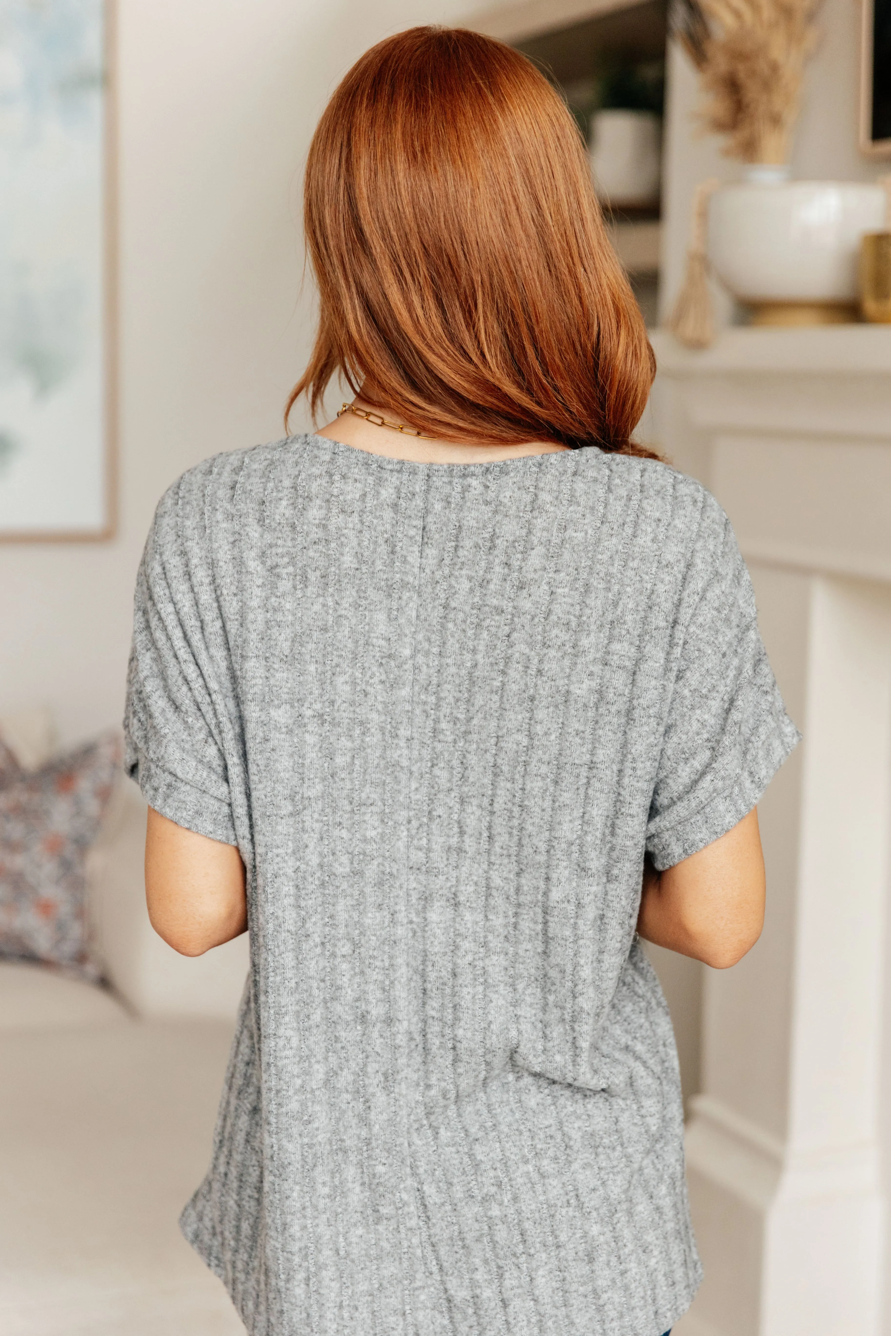 Hazel Blues® |  Meet Me at the Greyhound V-Neck Top