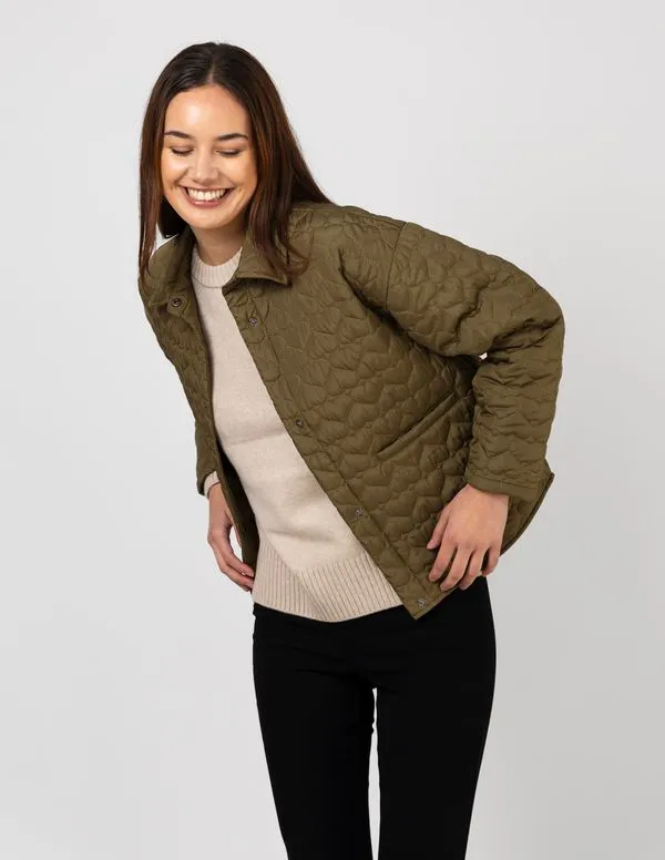 Heartly Jacket - Army