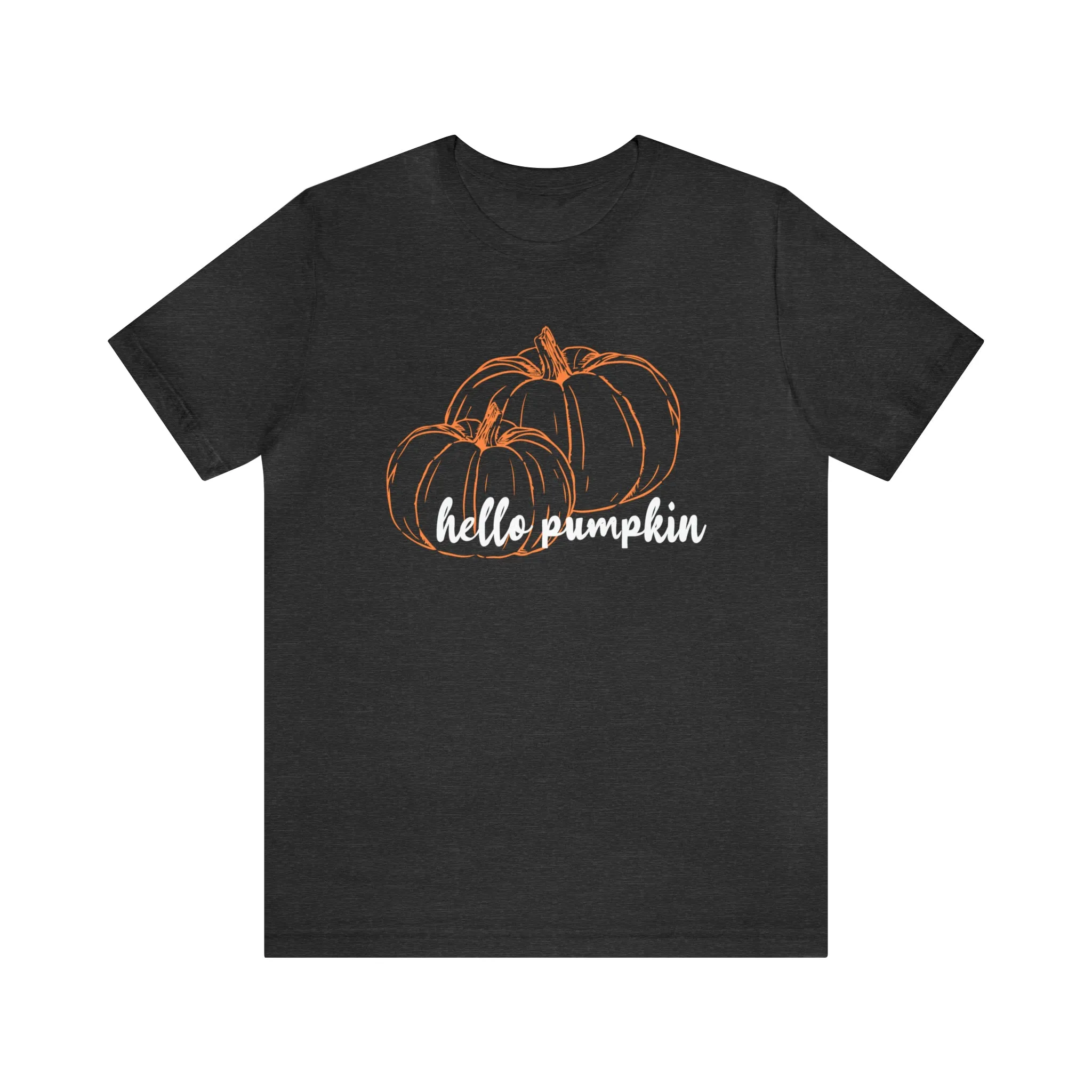 Hello Pumpkin Jersey Short Sleeve Tee (Season)