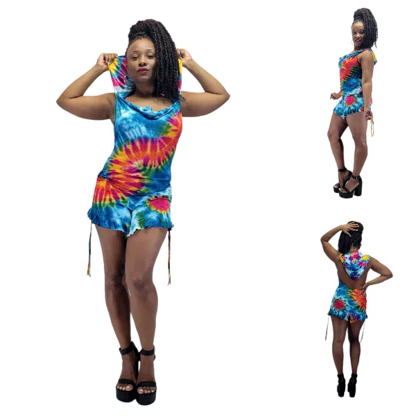Hot Gyal Hoodie Romper