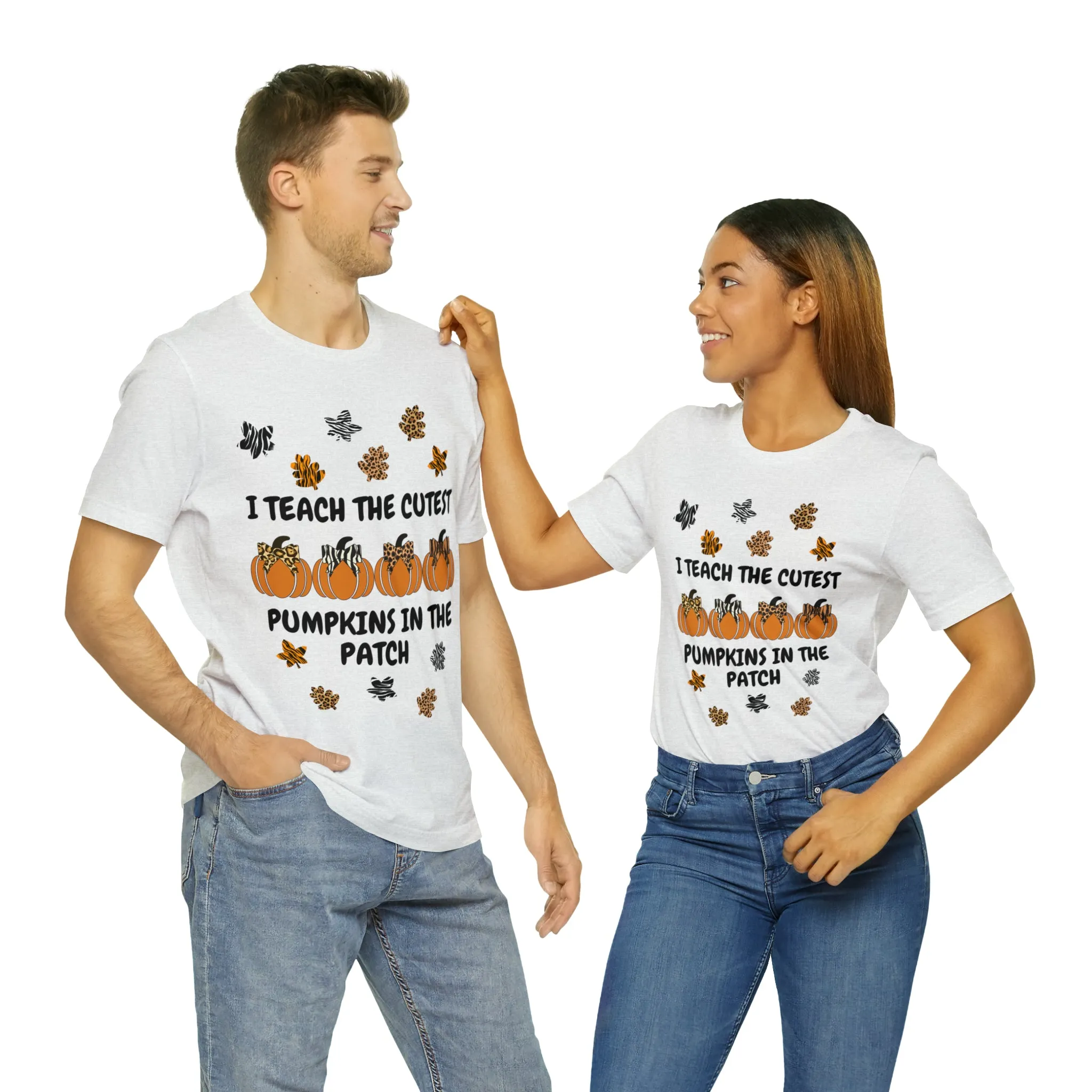 I Teach the Cutest Pumpkins in the Patch Short Sleeve Tee