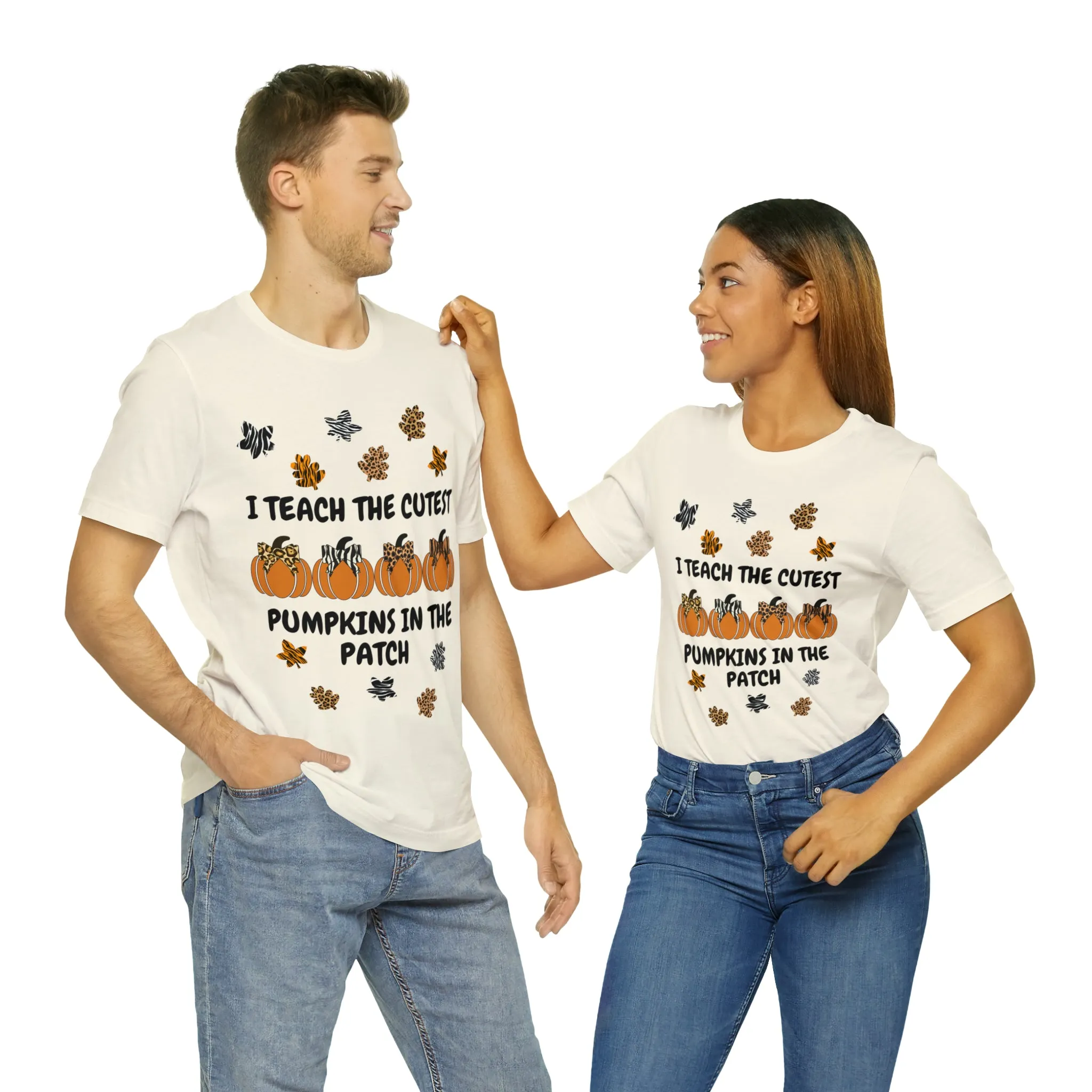 I Teach the Cutest Pumpkins in the Patch Short Sleeve Tee