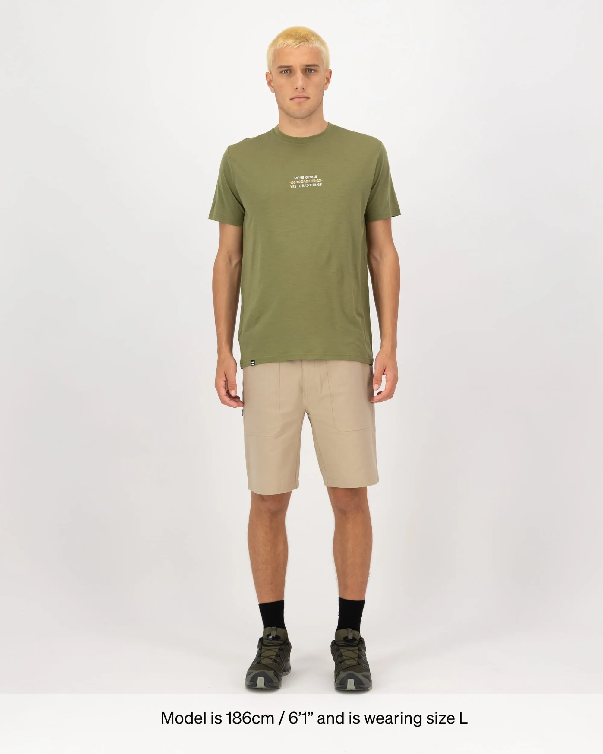 Icon Merino Classic T-Shirt - Fern
