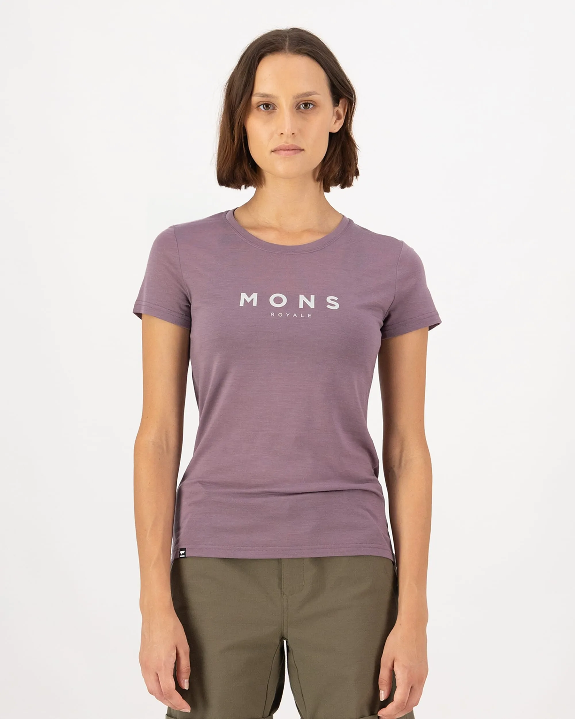 Icon Merino Classic T-Shirt - Mauve
