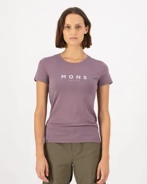 Icon Merino Classic T-Shirt - Mauve