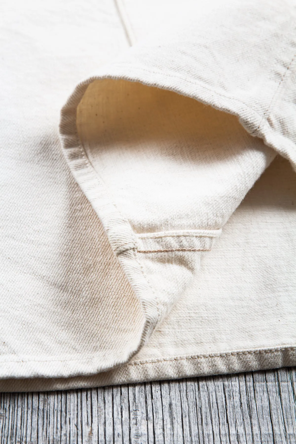 Indigofera Copeland Yucatan White Denim Shirt