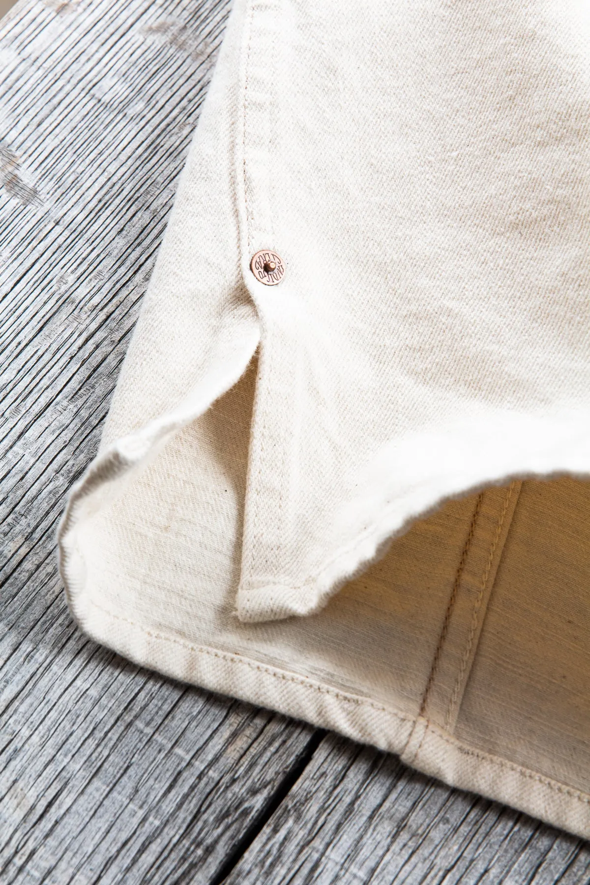 Indigofera Copeland Yucatan White Denim Shirt