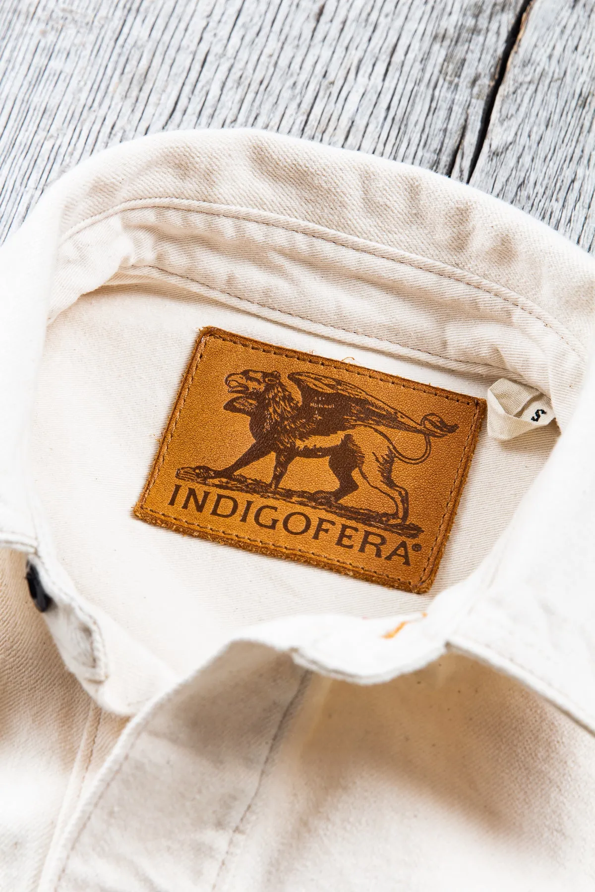 Indigofera Copeland Yucatan White Denim Shirt