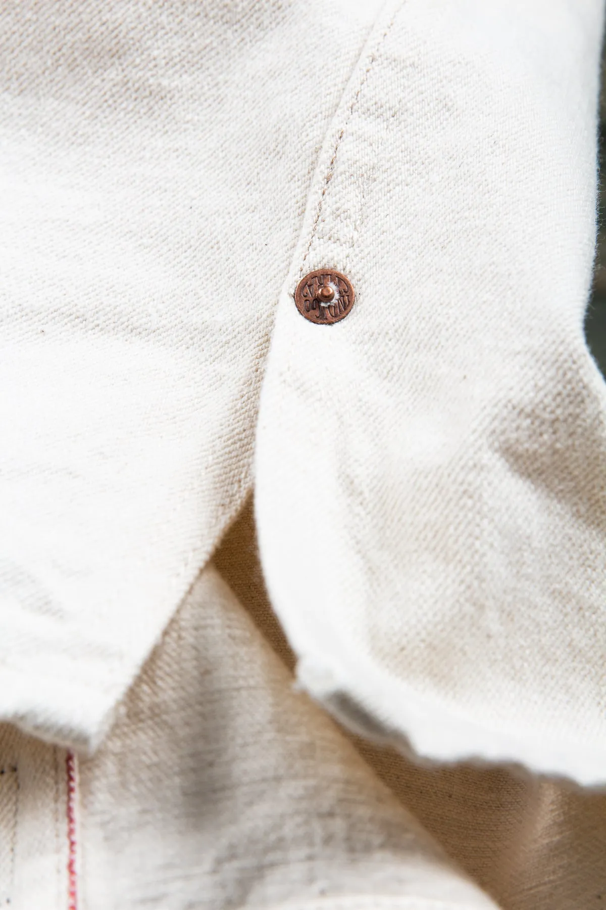 Indigofera Copeland Yucatan White Denim Shirt