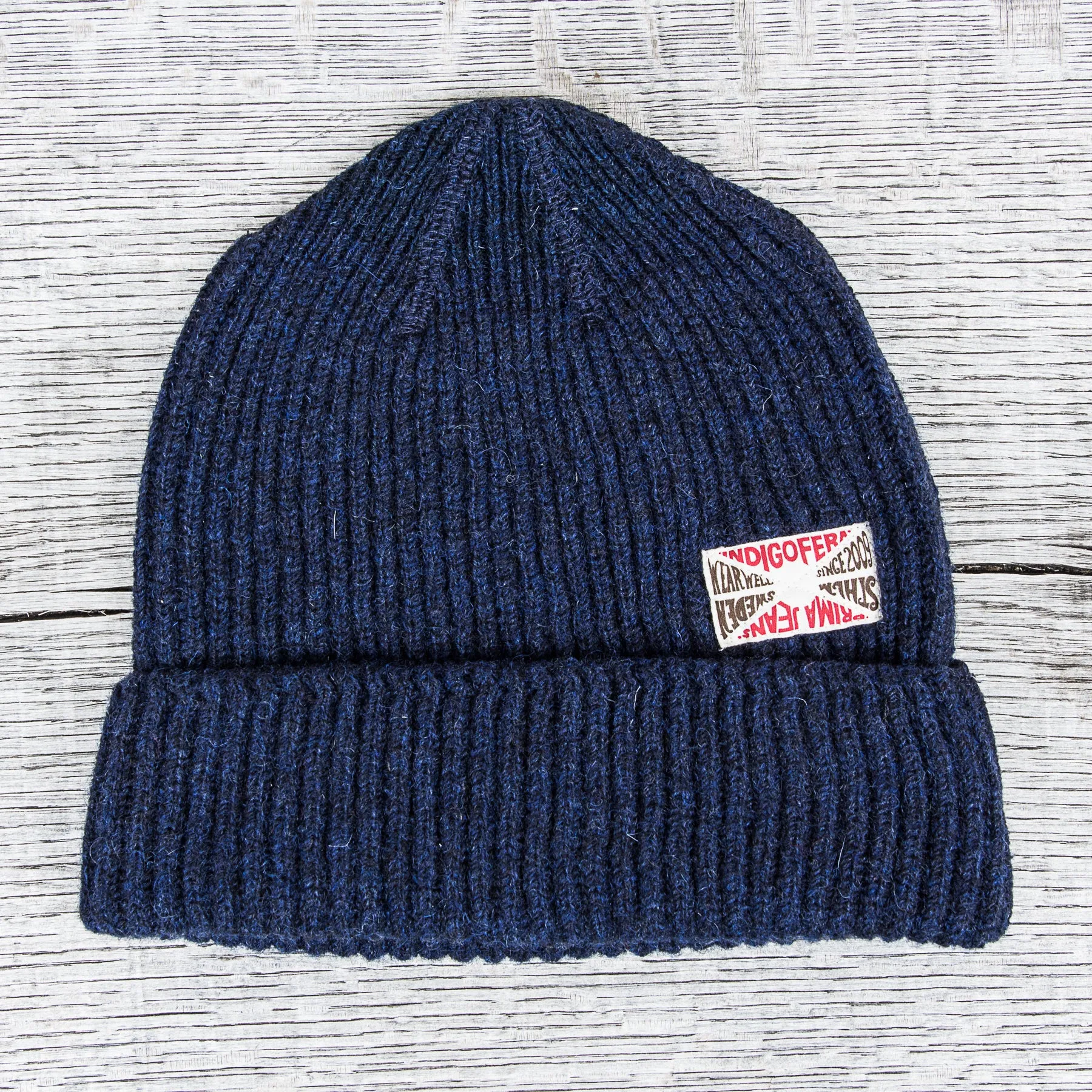 Indigofera Jurado Wool Cap Navy