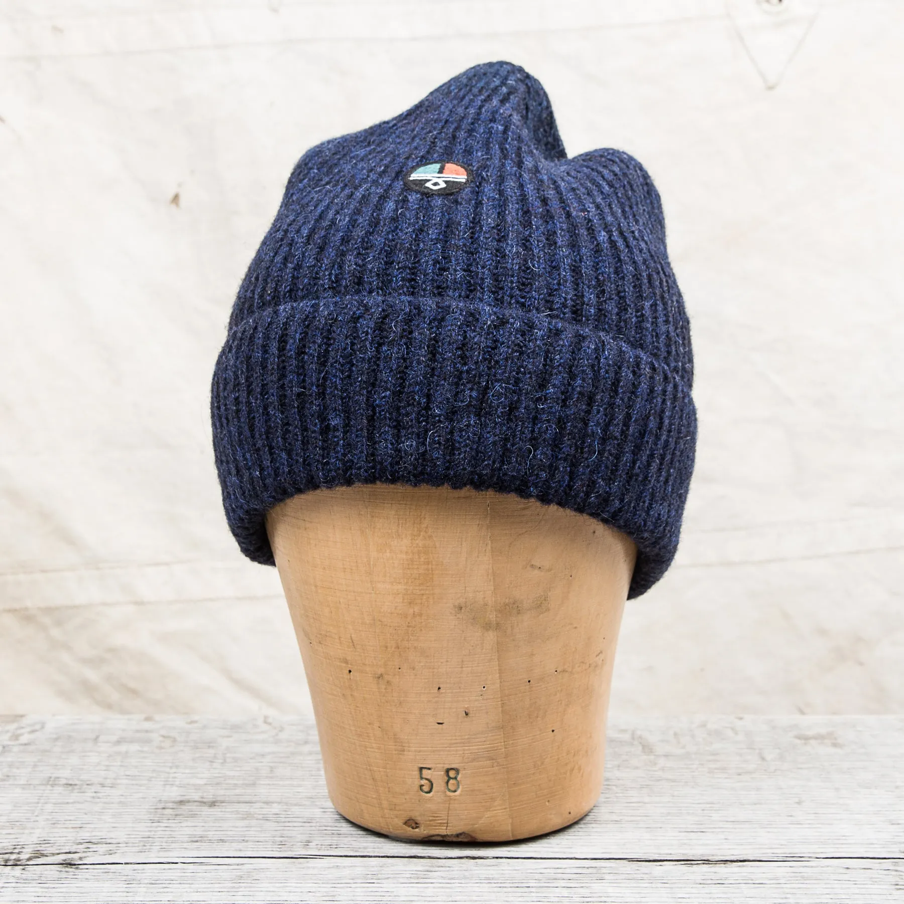 Indigofera Jurado Wool Cap Navy