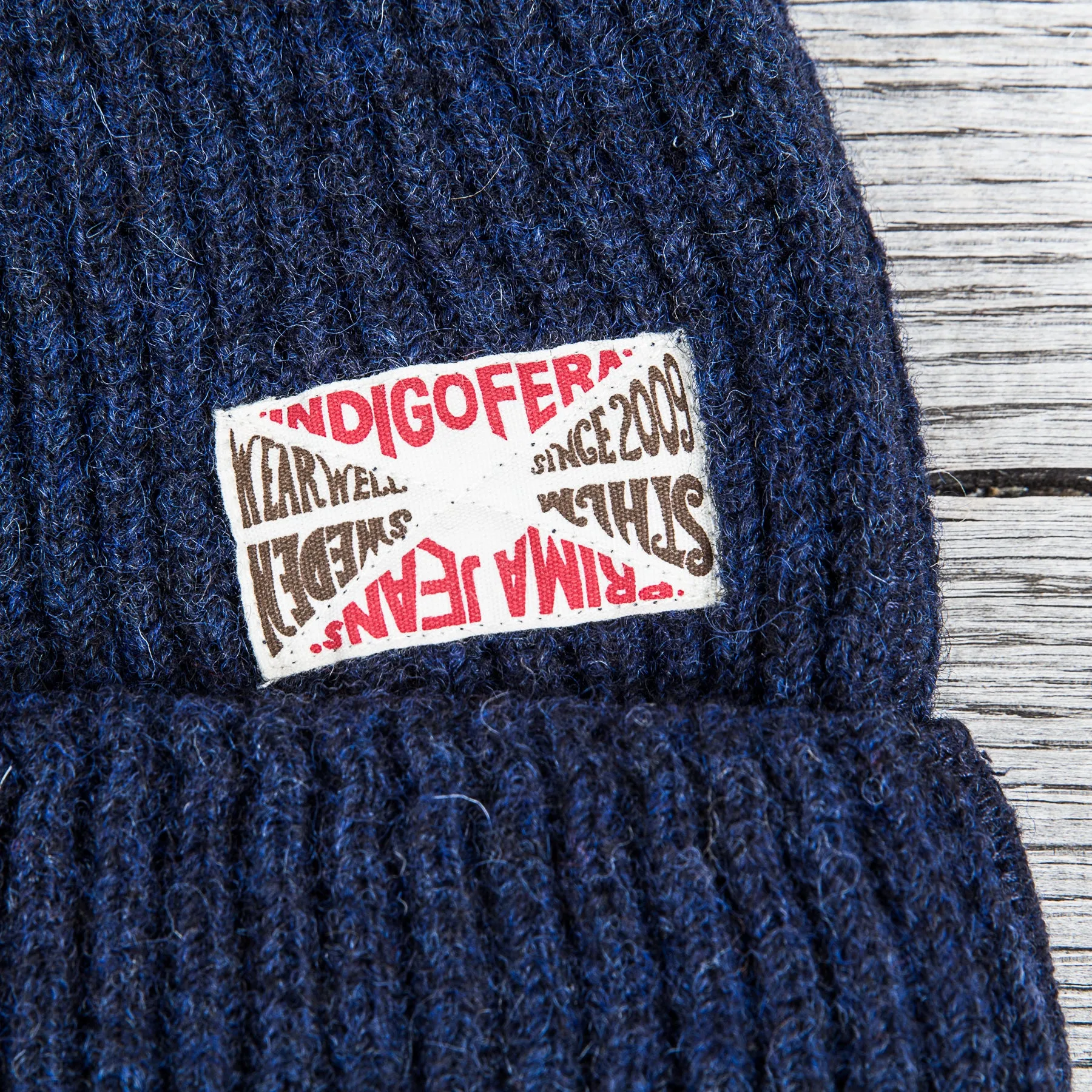 Indigofera Jurado Wool Cap Navy