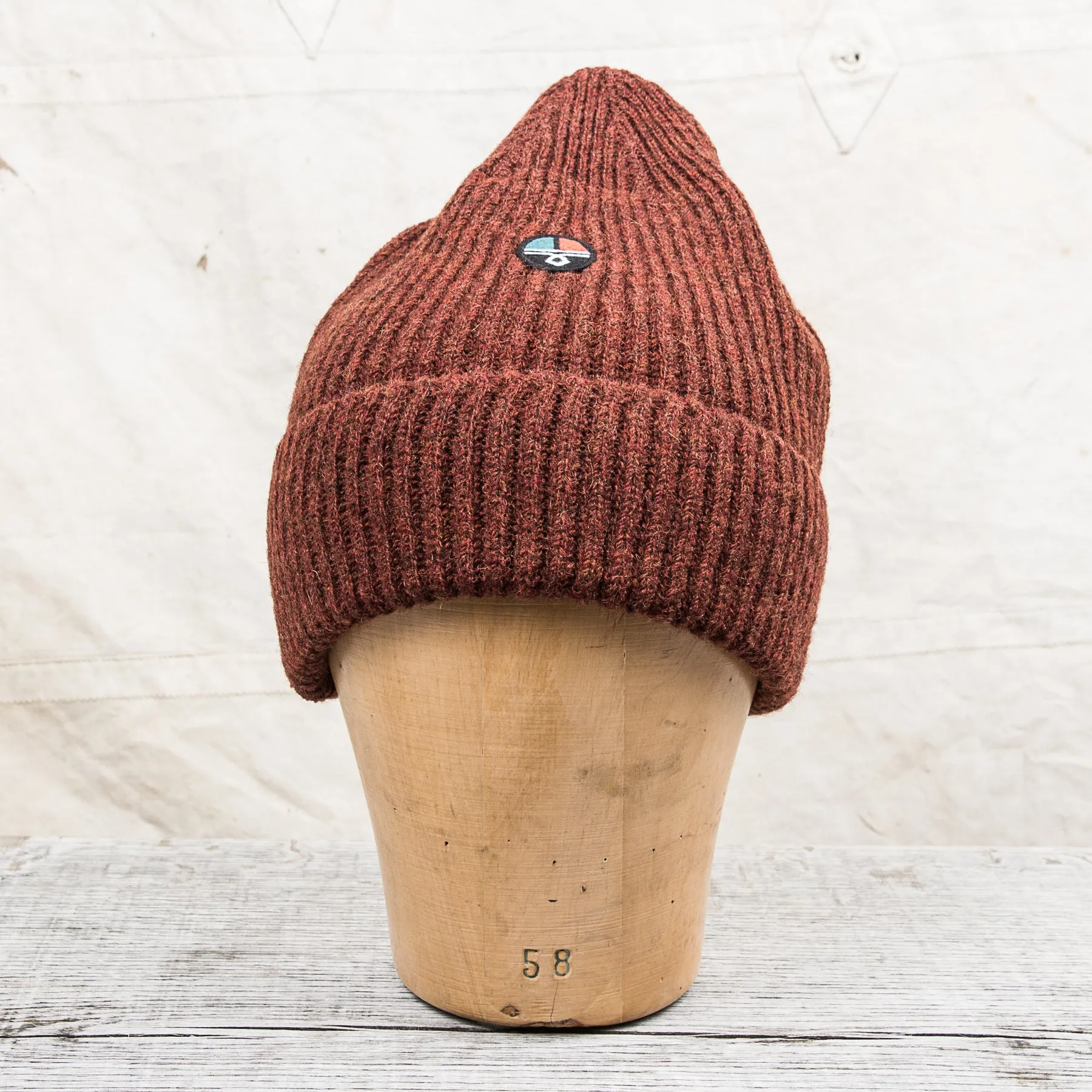 Indigofera Jurado Wool Cap Rust