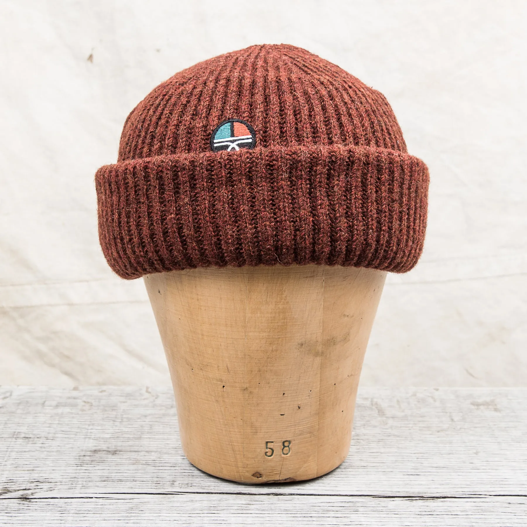 Indigofera Jurado Wool Cap Rust