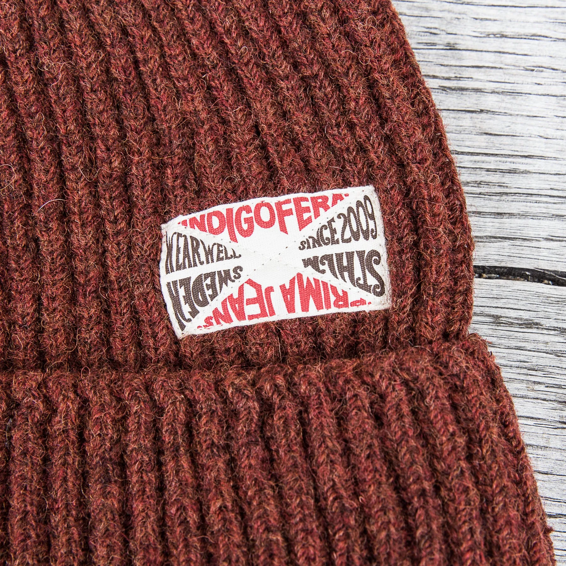 Indigofera Jurado Wool Cap Rust