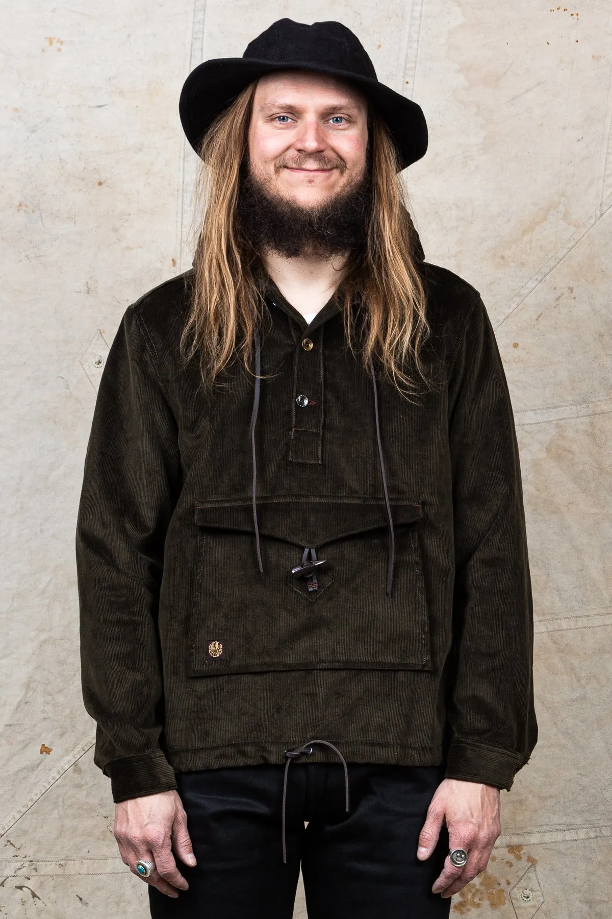 Indigofera Slunky Jacket Green Corduroy