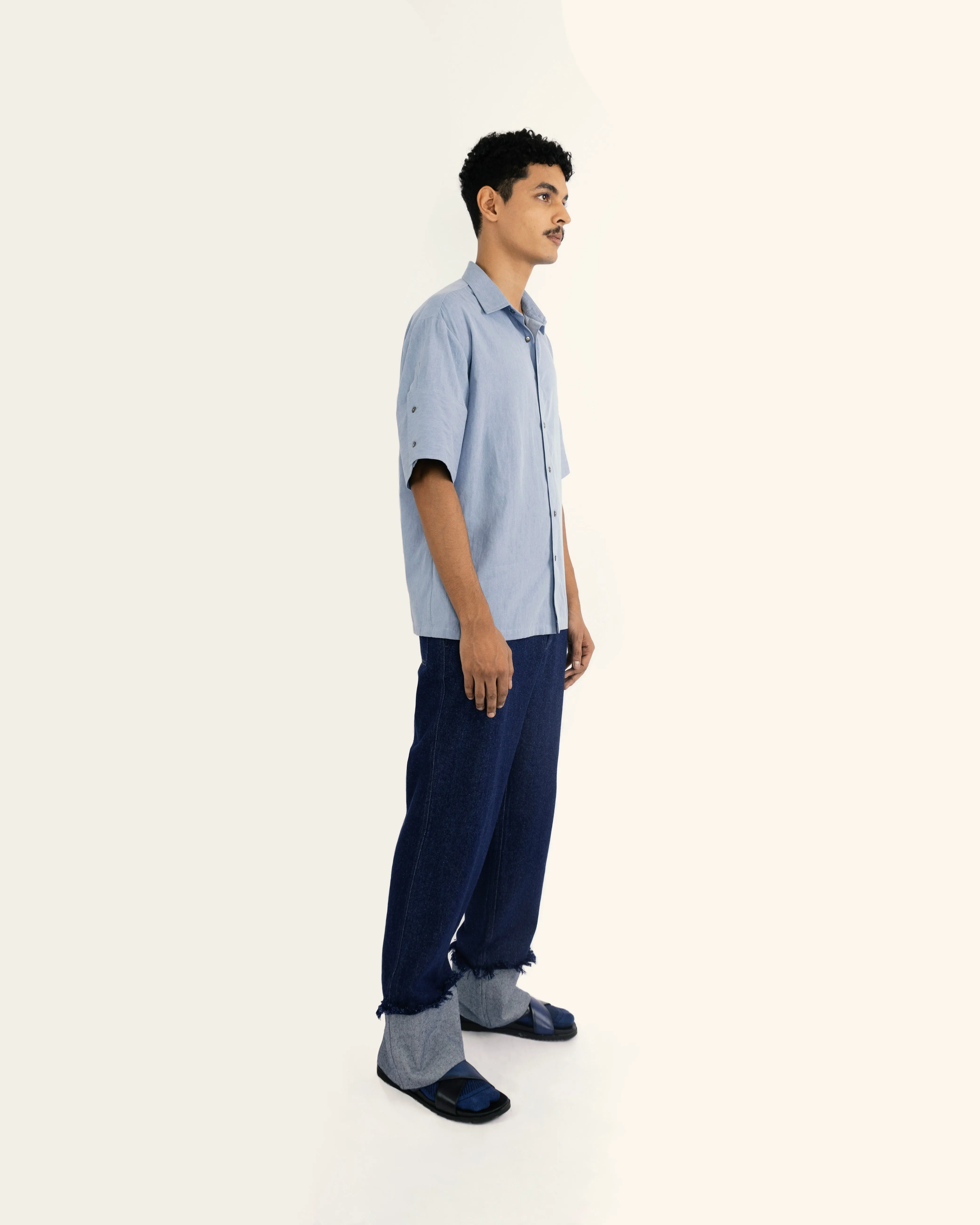 Inverted Hem Pants