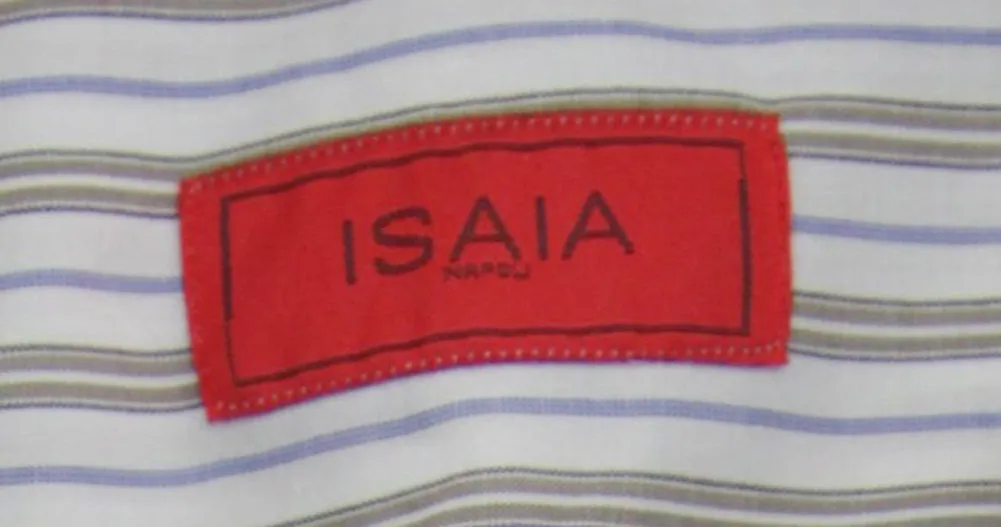 Isaia Light Brown Shirt - Slim