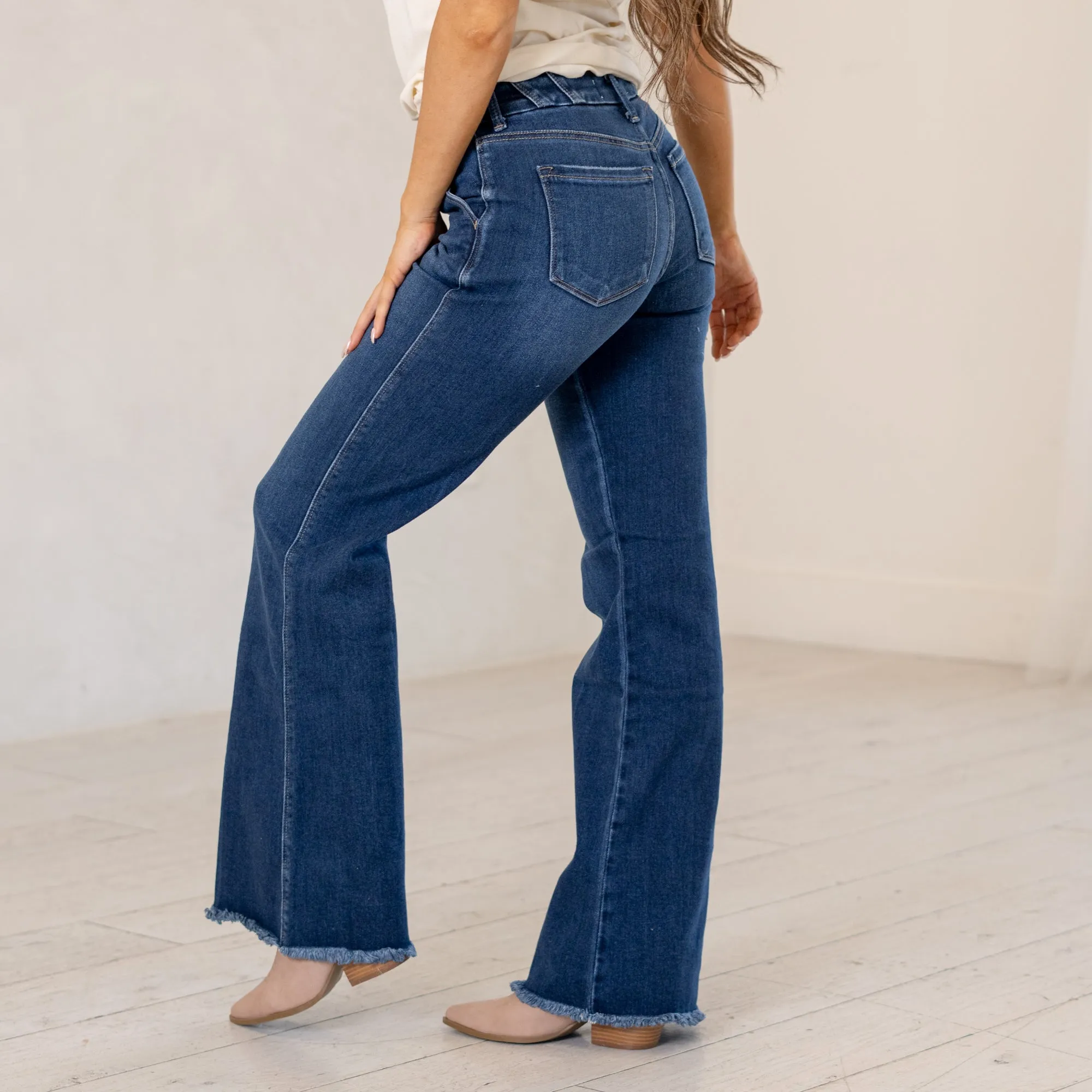 Jane High Rise Flare
