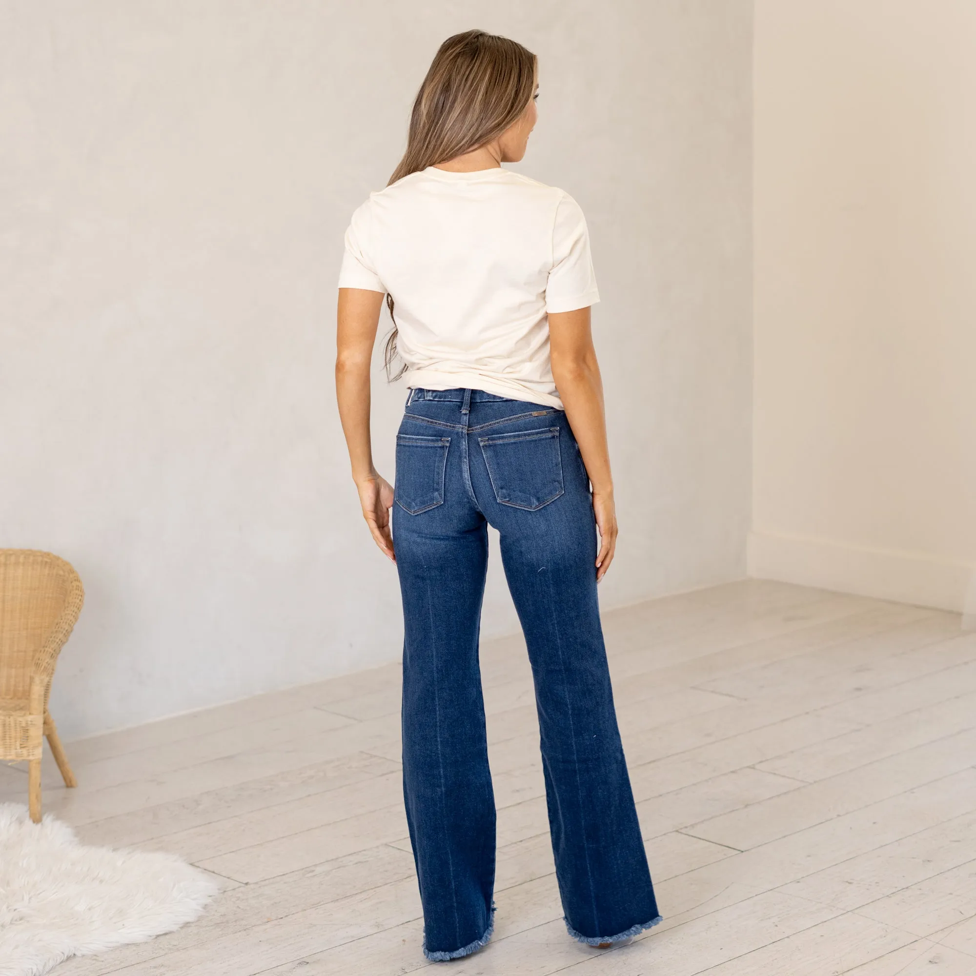 Jane High Rise Flare