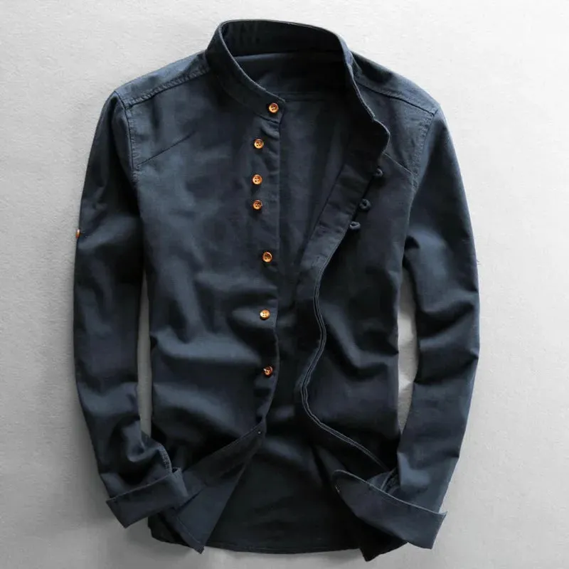 Jasper Stand Collar Shirt