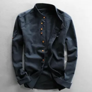 Jasper Stand Collar Shirt