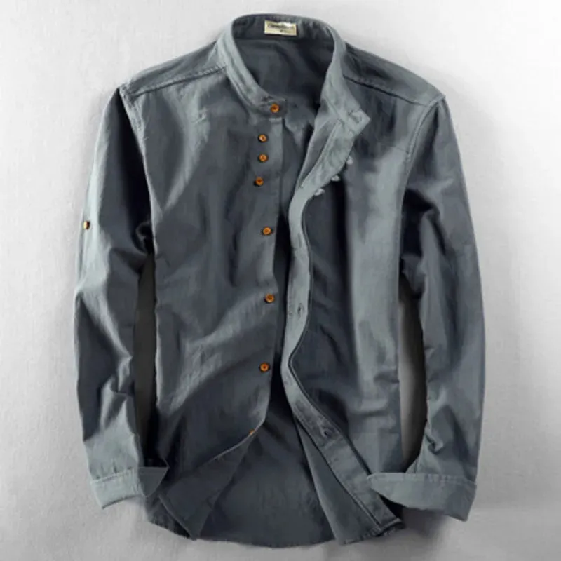 Jasper Stand Collar Shirt