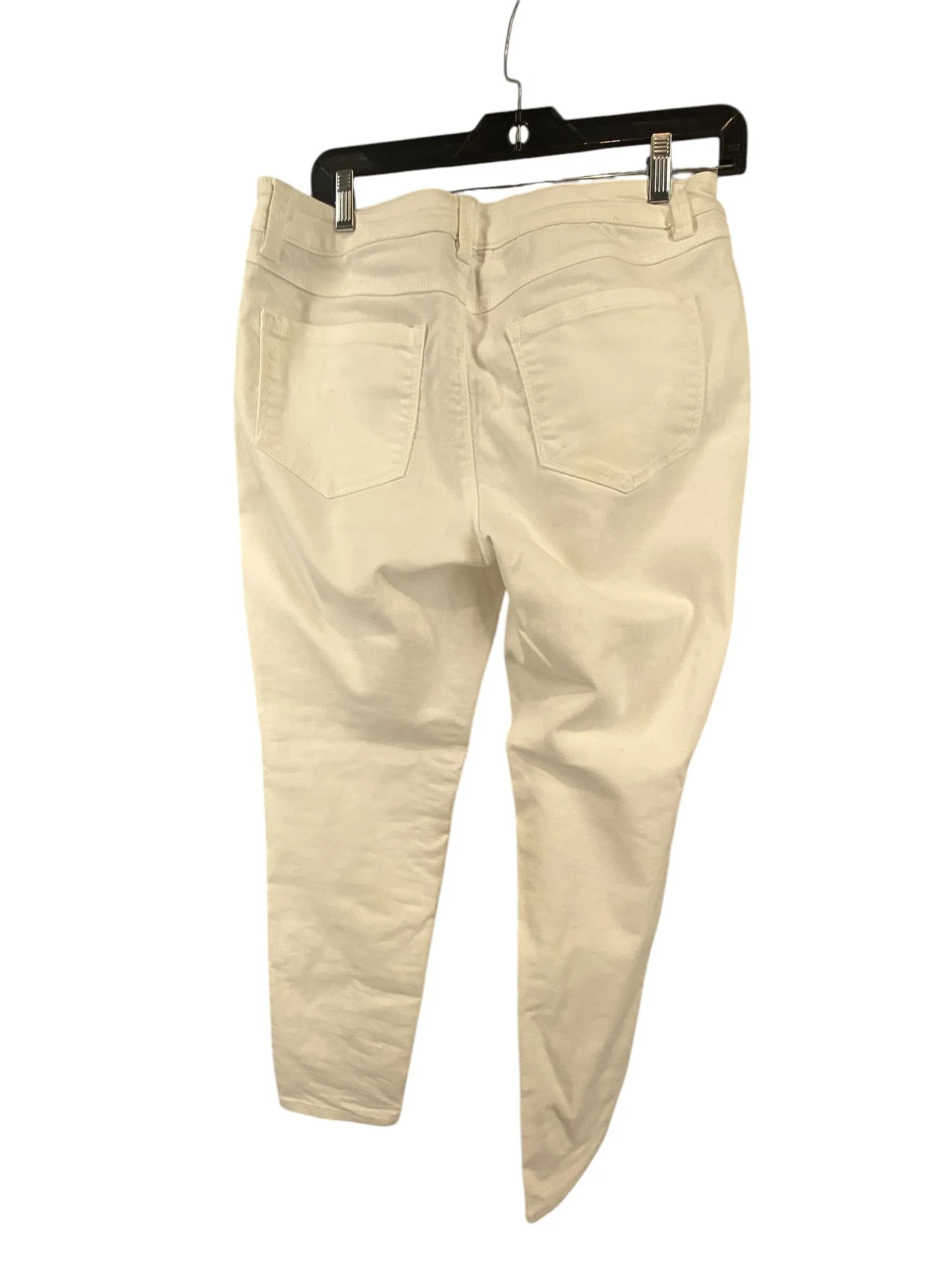 Jeans Straight By Levis In White, Size: 8