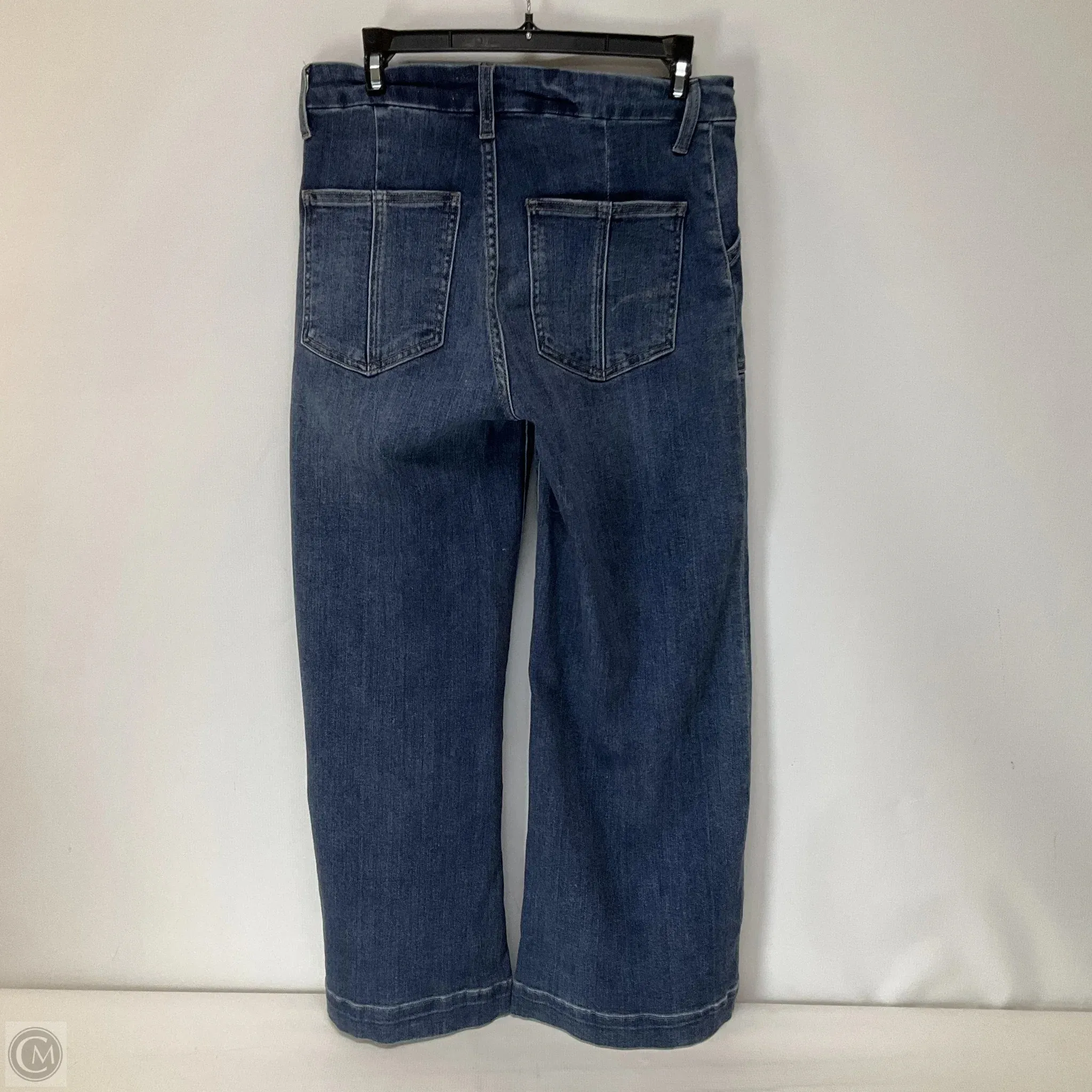 Jeans Wide Leg By Kut In Blue Denim, Size: 4