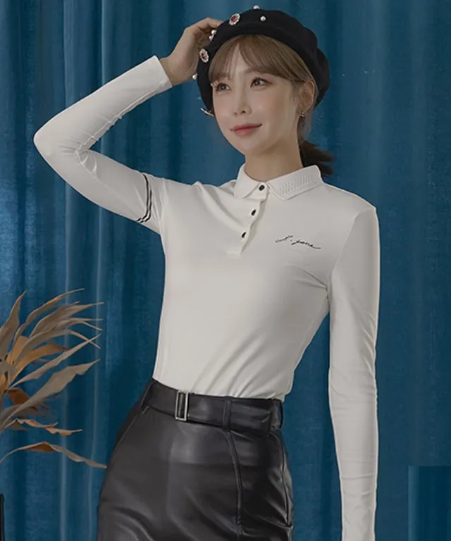 J.Jane Slim Line T-Shirts (White)