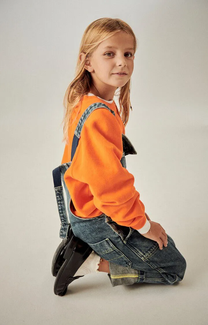 KID'S SWEATSHIRT IZUBIRD - MANDARINE VINTAGE