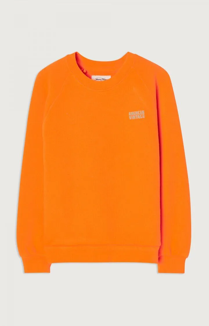 KID'S SWEATSHIRT IZUBIRD - MANDARINE VINTAGE