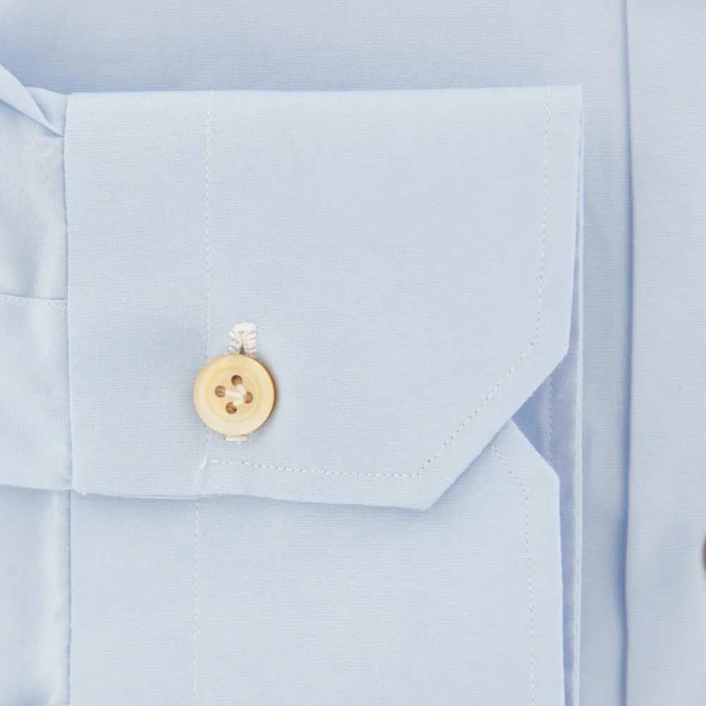 Kiton Light Blue Shirt - Slim