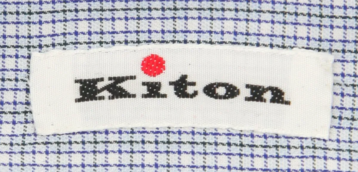 Kiton Light Blue Shirt - Slim
