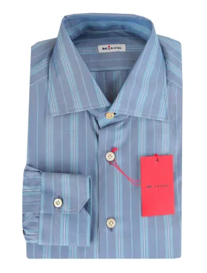 Kiton Light Blue Shirt - Slim