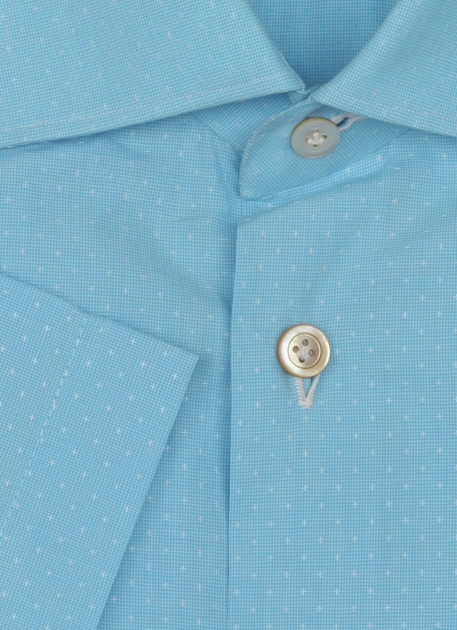 Kiton Light Blue Shirt - Slim