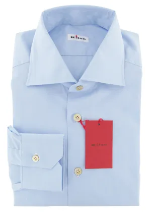 Kiton Light Blue Shirt - Slim