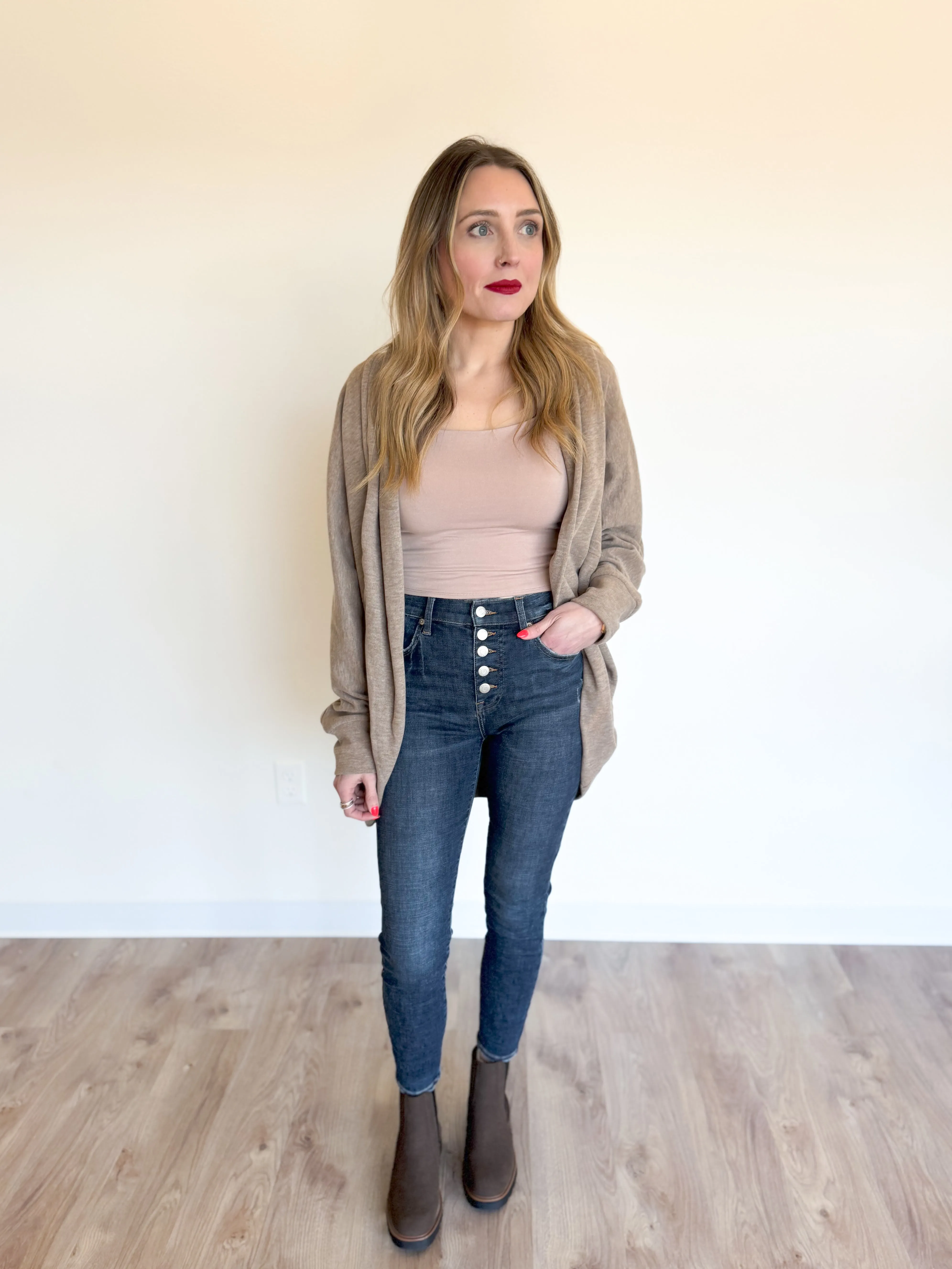Lacey High Rise Dark Wash Jeans