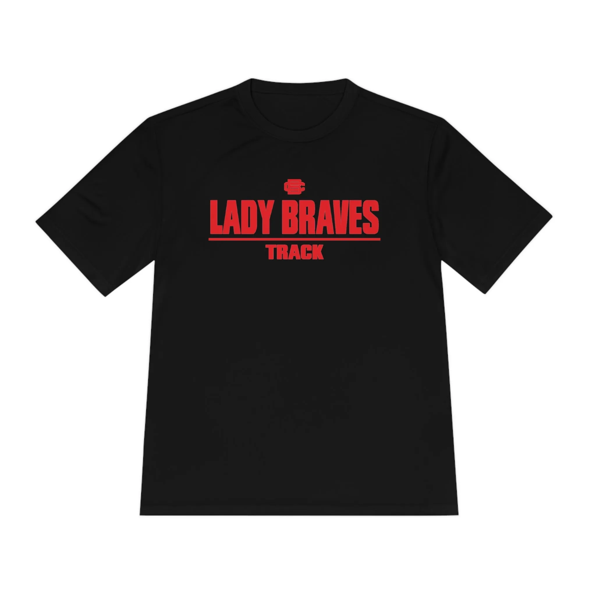 Lady Braves Track Moisture Wicking Tee