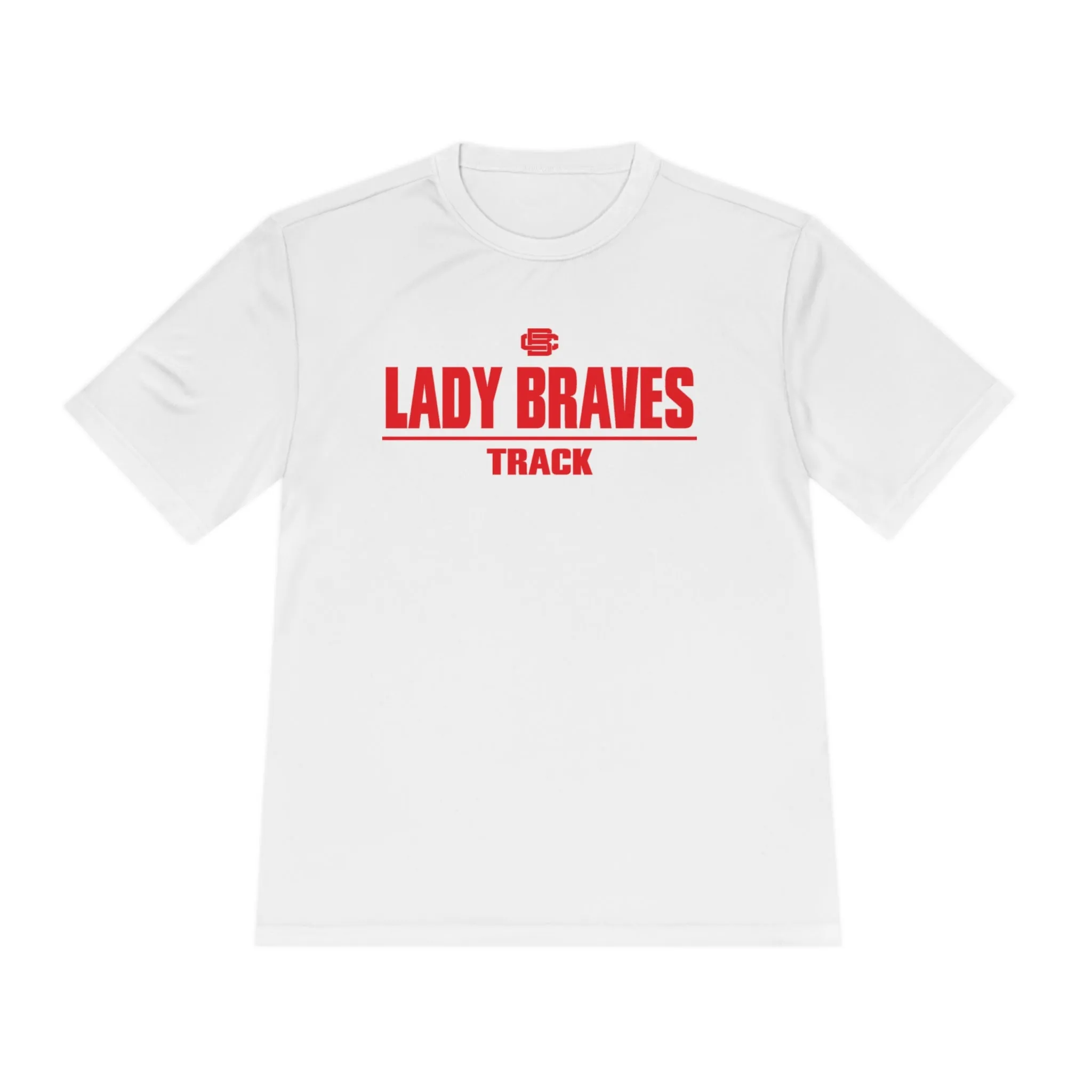 Lady Braves Track Moisture Wicking Tee