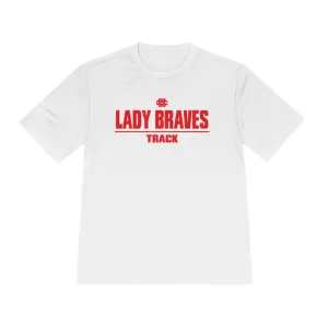 Lady Braves Track Moisture Wicking Tee
