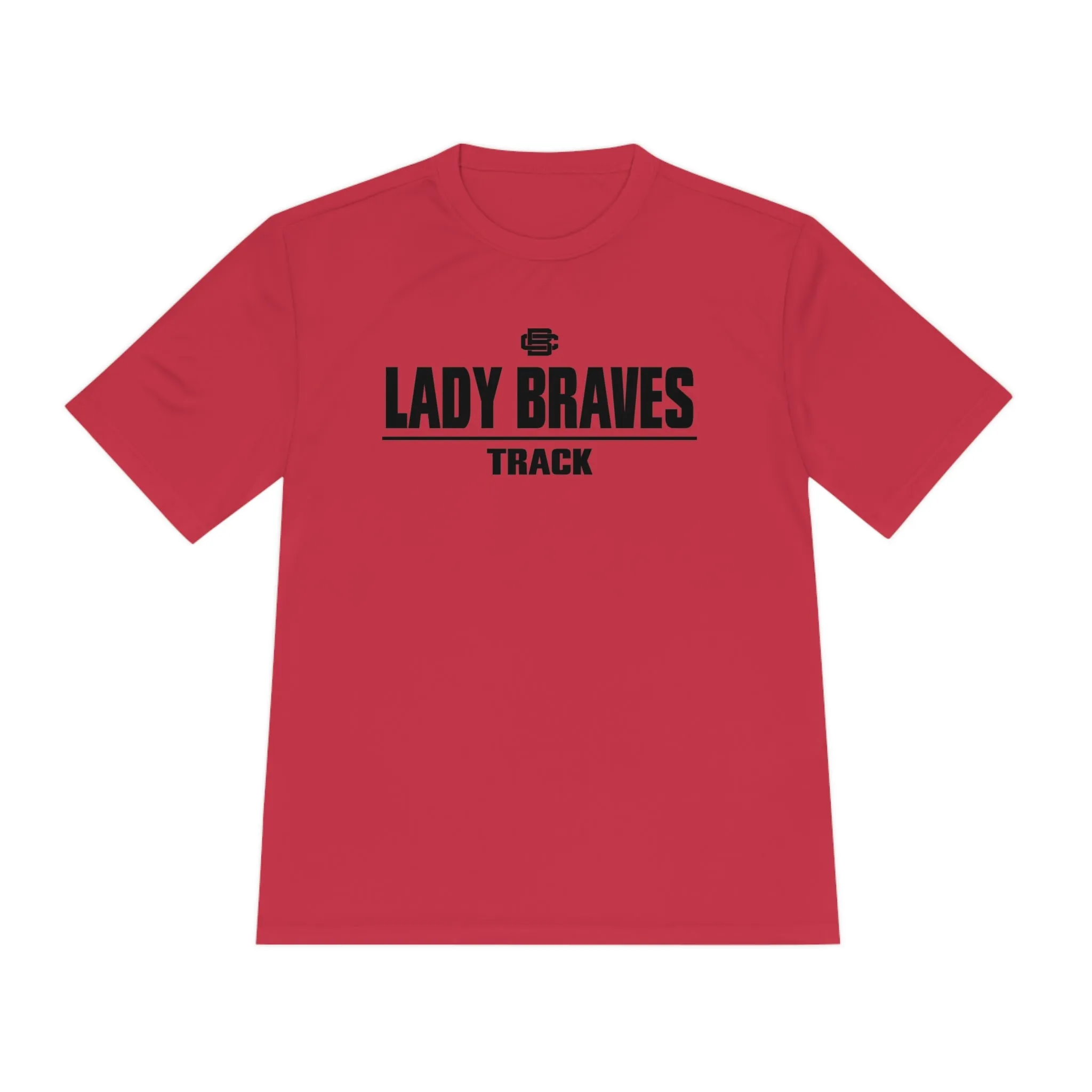 Lady Braves Track Moisture Wicking Tee