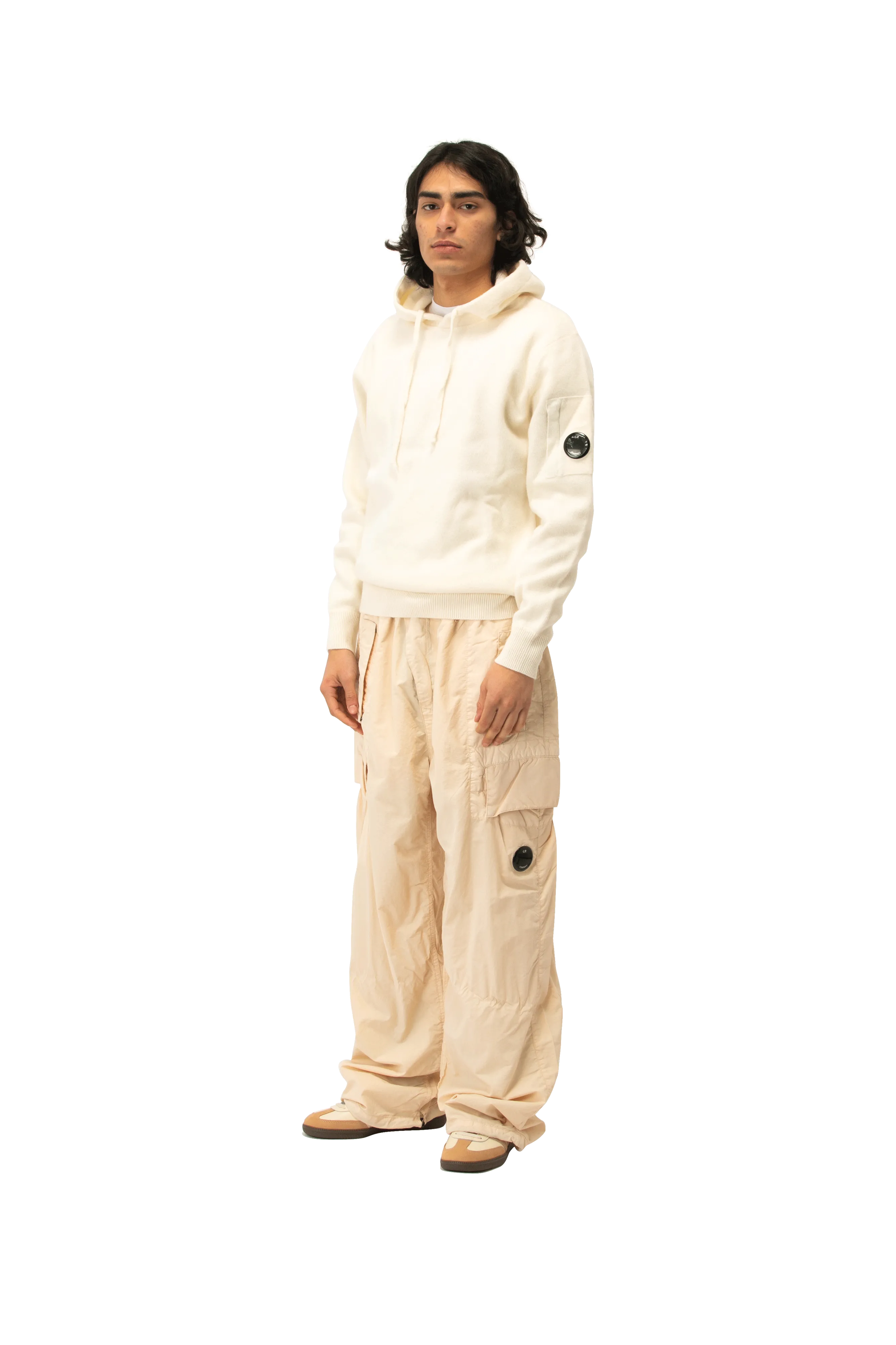 Lambswool Hooded Sweatshirt
