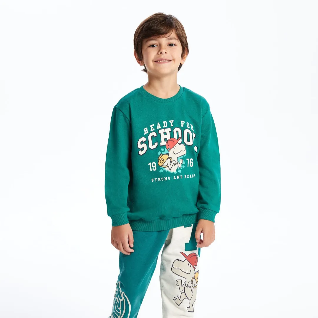 LCW baby

Medium Green Elastic Waist Printed Baby Boy Jogger Tracksuit Bottom