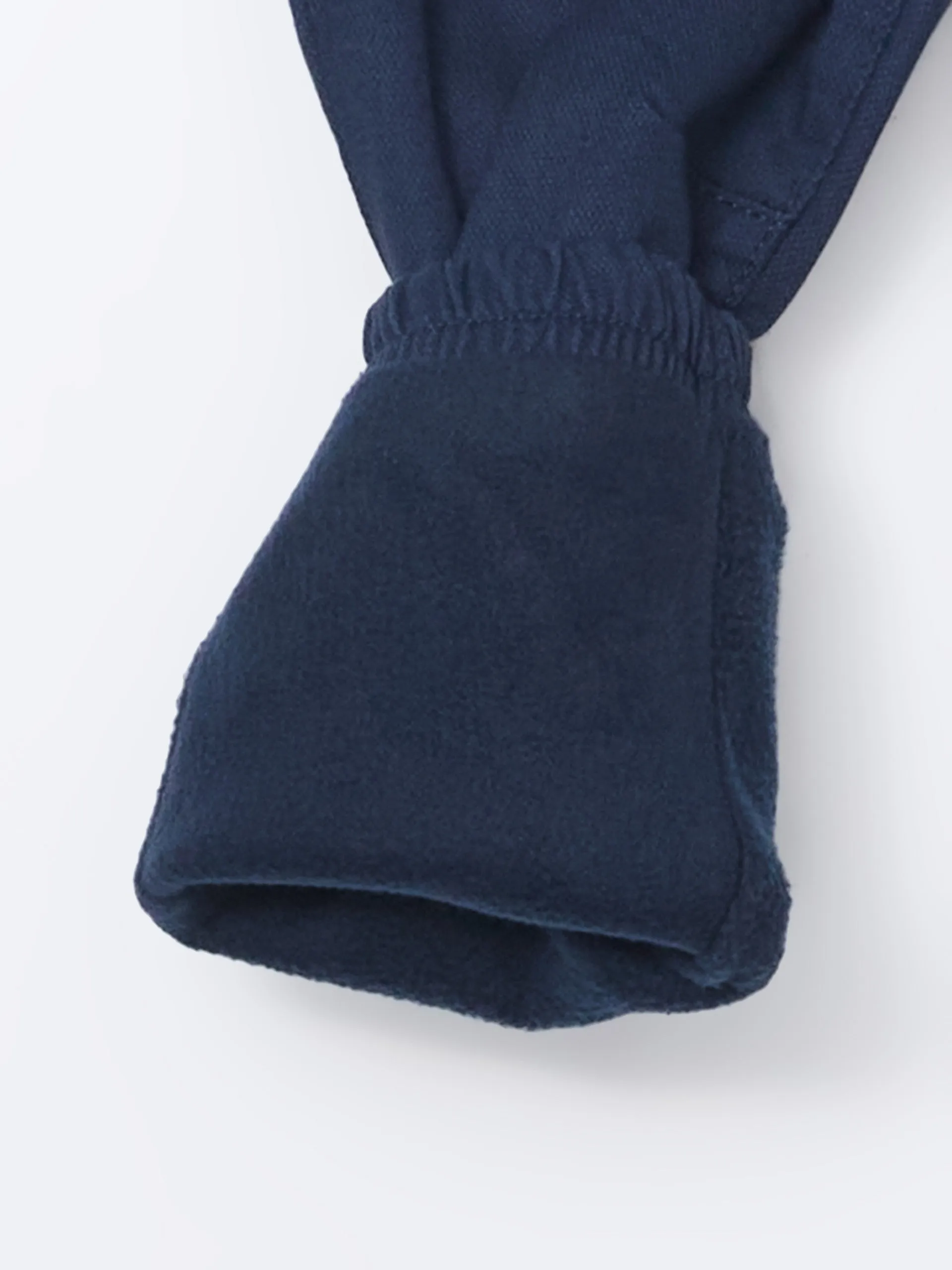 Lcw Baby Navy Blue Elastic Waist Baby Boy Trousers